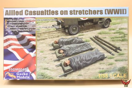 Gecko Models 1/35 Allied Casualties on Stretchers WWII