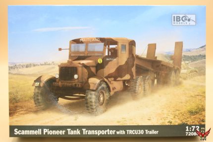 IBG Models 1/72 Scammell Pioneer Tank Transporter with TRMU30 Trailer