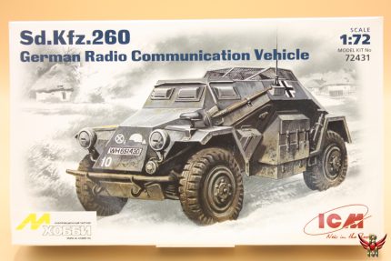 ICM 1/72 Sd Kfz 260 German Radio Communication Vehicle