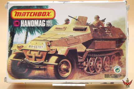 Matchbox 1/76 Hanomag Sd Kfz 251/1