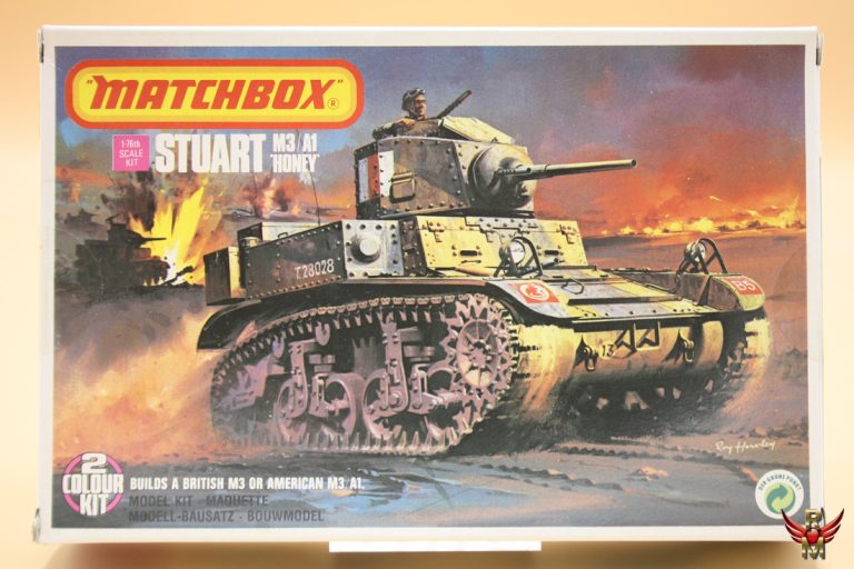 Matchbox 1/76 Stuart M3A1 Honey