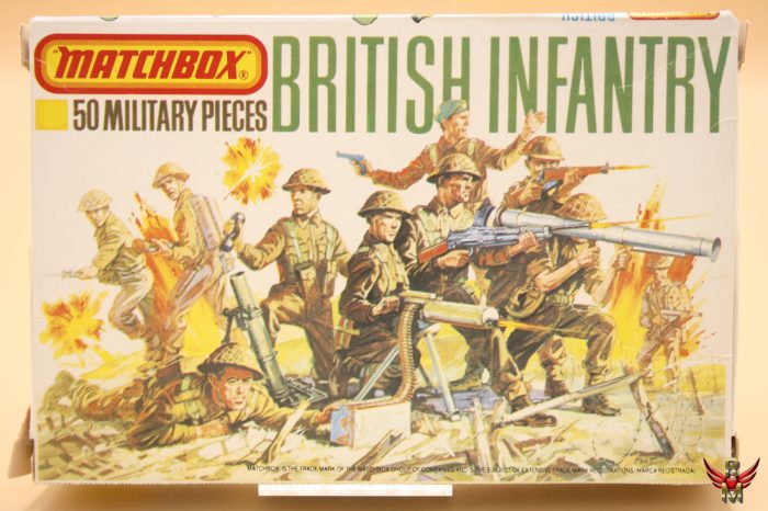 Matchbox 1/76 British Infantry