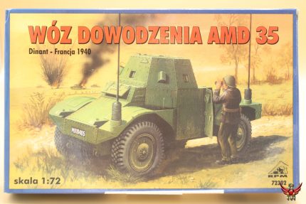 RPM 1/72 Wóz dowodzenia AMD 35 command vehicle AMD 35