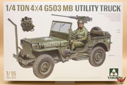Takom 1/16 ¼ ton 4×4 G503 MB Utility Truck