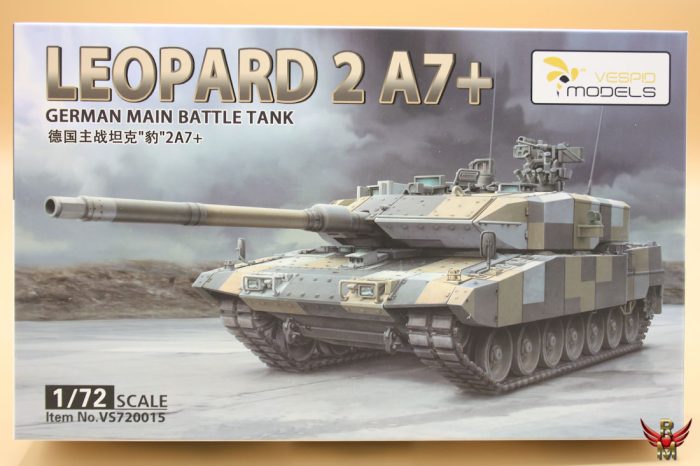 VESPID Models 1/72 Leopard 2 A7+ German Main Battle Tank