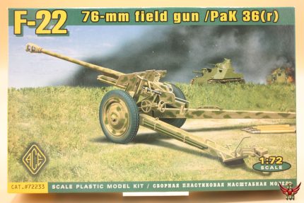 ACE 1/72 F-22 76mm Field Gun PaK 36r