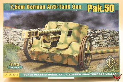 ACE 1/72 75mm German Anti Tank Gun Pak 50