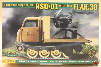 ACE 1/72 Raupenschlepper OST RSO/01 with 2cm FlaK 38