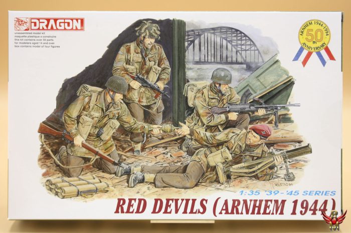 Dragon 1/35 Red Devils Arnhem 1944-1994 50th Anniversary