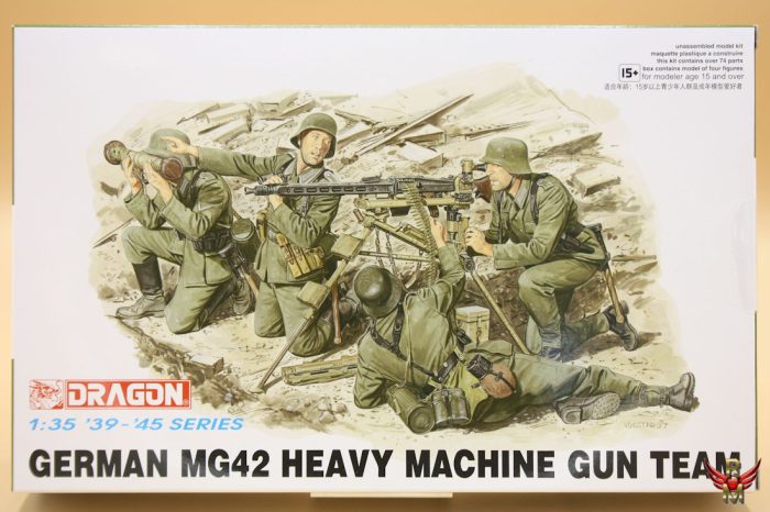 Dragon 1/35 German MG42 Heavy Machine Gun Team