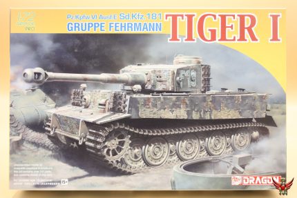 Dragon 1/72 Sd Kfz 181 Pz Kpfw VI Ausf E Gruppe Fehrmann Tiger I