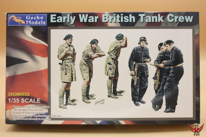 Gecko Models 1/35 Early War British Tank Crew