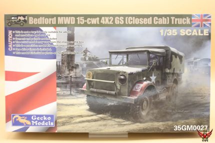 Gecko Models 1/35 Bedford MWD 15 CWT 4x2 GS closed cab Truck