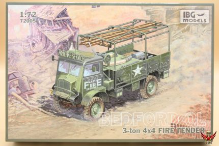 IBG Models 1/72 Bedford QL 3-ton 4x4 Fire Tender