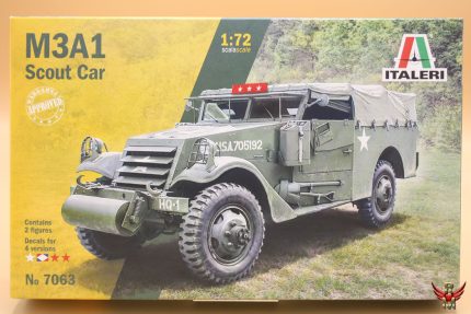 Italeri 1/72 M3A1 Scout Car