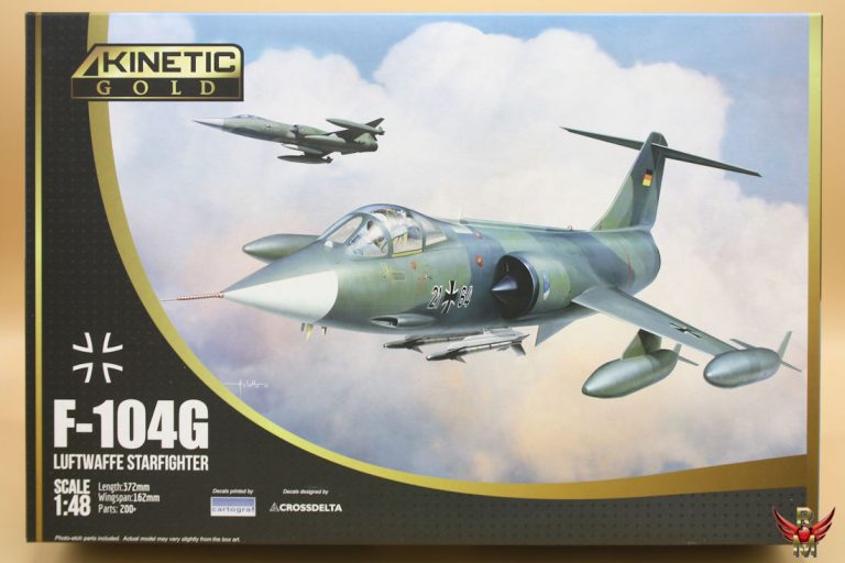 Kinetic 1/48 F-104G Luftwaffe Starfighter GOLD