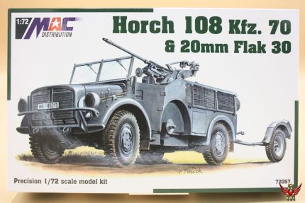MAC Distribution 1/72 Horch 108 Kfz 70 and 20mm Flak 30