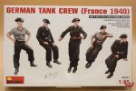 MiniArt 1/35 German Tank Crew France 1940