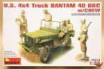MiniArt 1/35 US 4x4 Truck Bantam 40 BRC with Crew