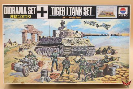 Nitto 1/76 Tiger I Tank Set Diorama Set