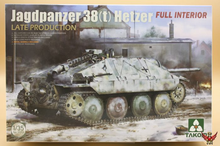 Takom 1/35 Jagdpanzer 38t Hetzer Late Production Full Interior