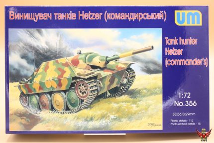 Uni Models 1/72 Tank hunter Hetzer commander's