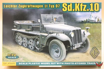 ACE 1/72 Leichter Zugkraftwagen 1t Typ D7 Sd Kfz 10
