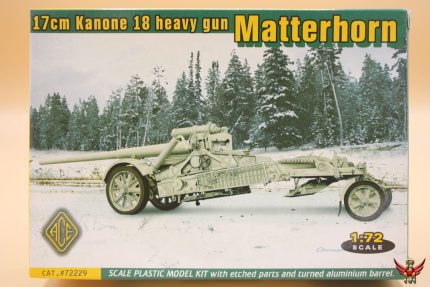 ACE 1/72 17cm Kanone 18 heavy gun Matterhorn