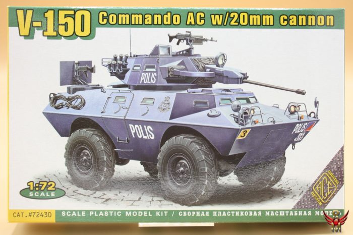 ACE 1/72 V-150 Commando AC with 20mm cannon