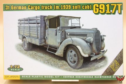 ACE 1/72 3t German Cargo Truck 1939 soft cab G917T