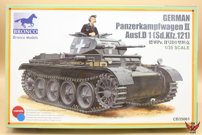 Bronco Models 1/35 German Panzerkampfwagen II Ausf D1