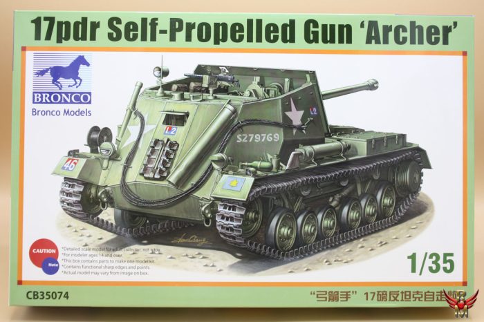 Bronco Models 1/35 17pdr Self Propelled Gun Archer