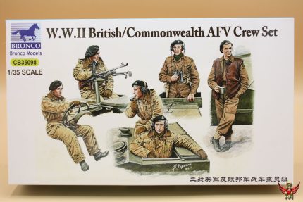 Bronco Models 1/35 WW II British Commonwealth AFV Crew