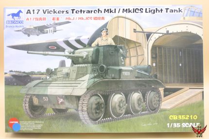 Bronco Models 1/35 A17 Vickers Tetrarch Mk I / Mk I CS Light Tank