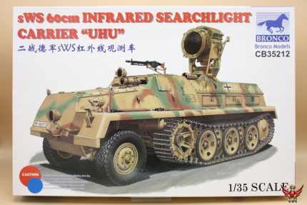 Bronco Models 1/35 sWS 60cm Infrared Searchlight Carrier UHU