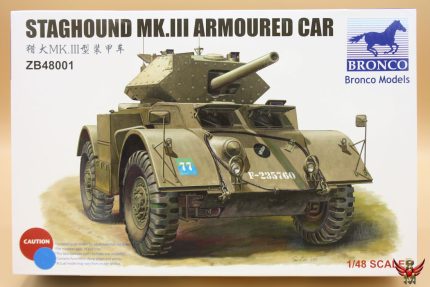 Bronco Models 1/48 Staghound Mk III Armoured Car