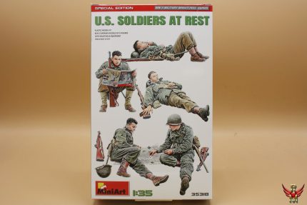 MiniArt 1/35 US Soldiers at Rest Special Edition