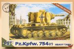 PST Model 1/72 Pz Kpfw 754r Heavy Tank