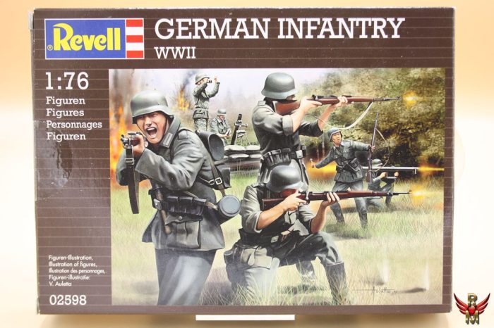 Revell 1/76 German Infantry WWII originally Matchbox