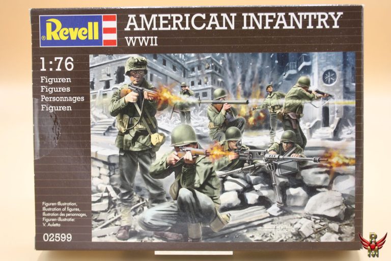Revell 1/76 American Infantry WWII originally Matchbox