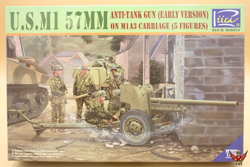 Flames Of War US502 : Canon M1 57mm – Neuf Sous Blister – Rare