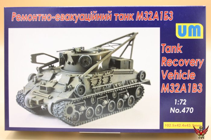 Uni Models 1/72 Tank Recovery Vehicle M32A1B3