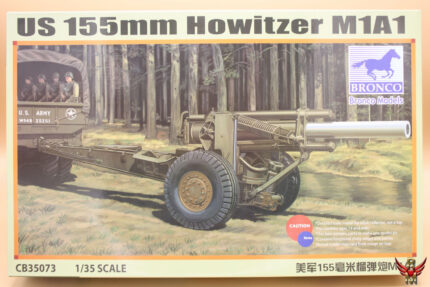 Bronco Models 1/35 US 155mm Howitzer M1A1