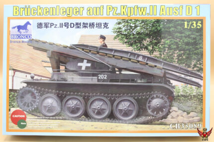 Bronco Models 1/35 Brückenleger auf Pz Kpfw II Ausf D 1