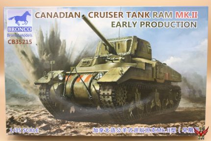 Bronco Models 1/35 Canadian Cruiser Tank Ram Mk II