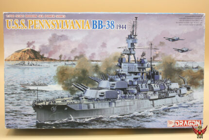 Dragon 1/700 USS Pennsylvania BB 38 1944 water line series