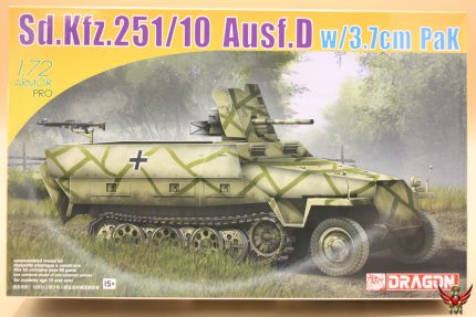 Dragon 1/72 Sd Kfz 251/10 Ausf D with 37mm PaK