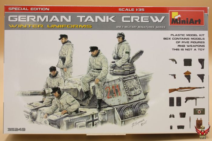 MiniArt 1/35 German Tank Crew Winter Uniforms Special Edition