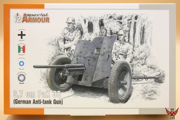 Special Armour 1/72 37mm Pak 36 German Anti Tank Gun