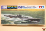 Tamiya 1/700 Japanese Submarine I-58 Late Version water line series